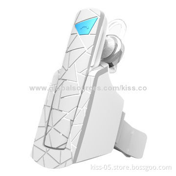 Bluetooth Wireless Earphone, Long Standby Time, Sized 55 x 12 x 9.5mm